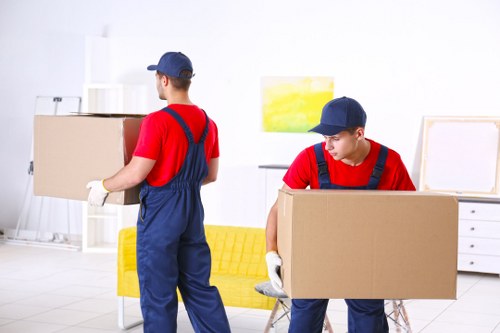 Man and van service helping with a local move in Upton