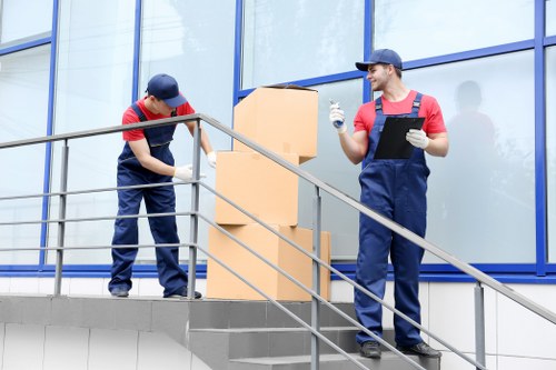 Business relocation preparation checklist for office removals in Upton