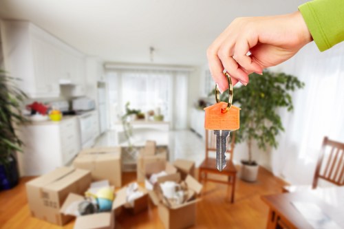 Lift and access considerations for flat removals in Upton
