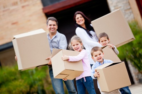 Flexible storage solution representing moving and life transitions